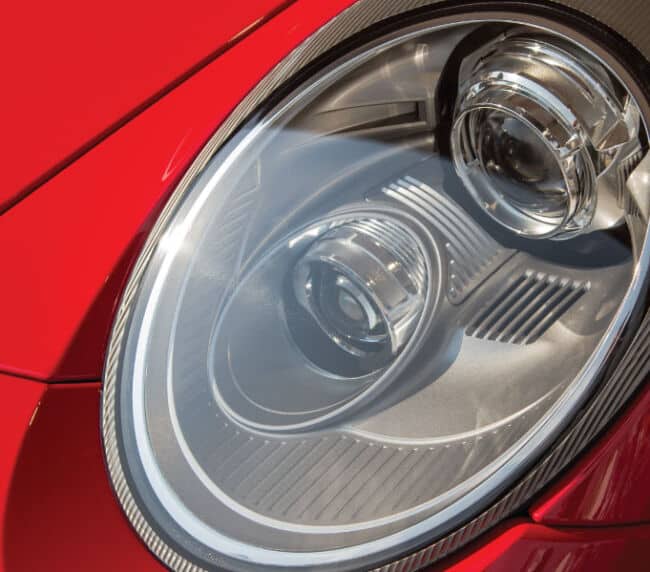 Headlight polishing Houston TX professional restoration UV protection Race Track Auto Center Westchase