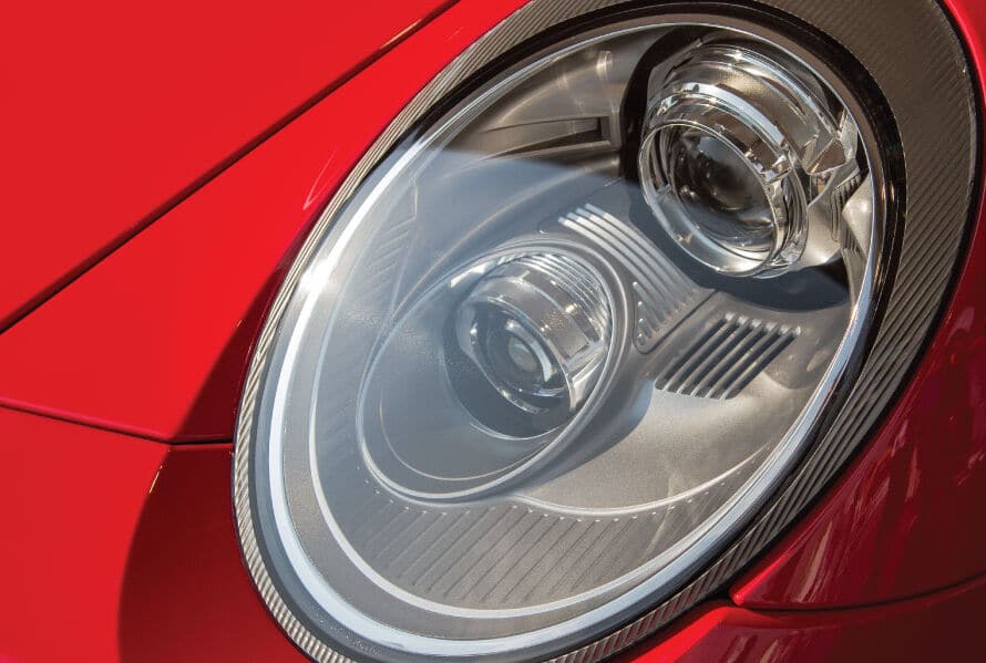 Headlight polishing Houston TX professional restoration UV protection Race Track Auto Center Westchase
