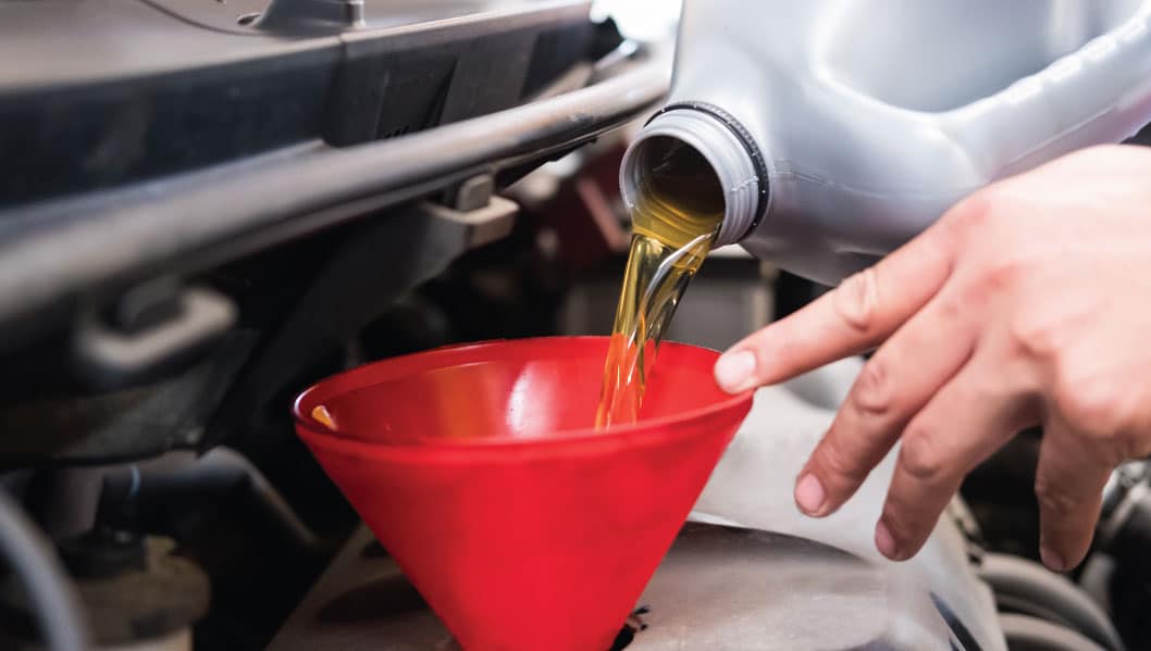 Synthetic oil service Houston TX Race Track Auto Center professional oil change services