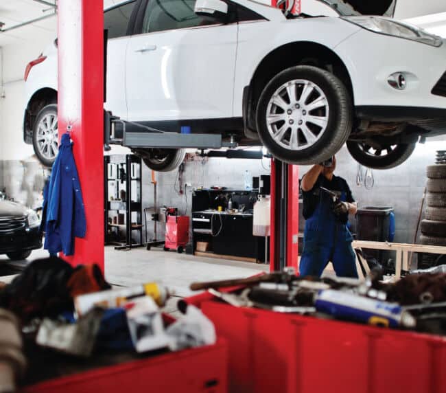 Mobile garage Houston professional vehicle service mobile repair Race Track Auto Center Westchase