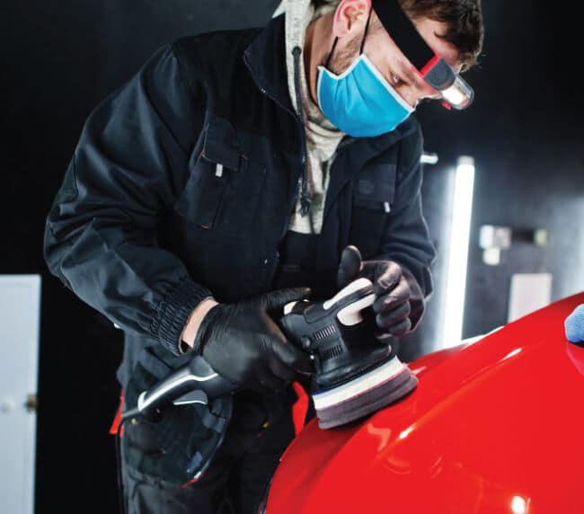 Wax coating Houston TX professional paint protection ceramic wax Race Track Auto Center Westchase