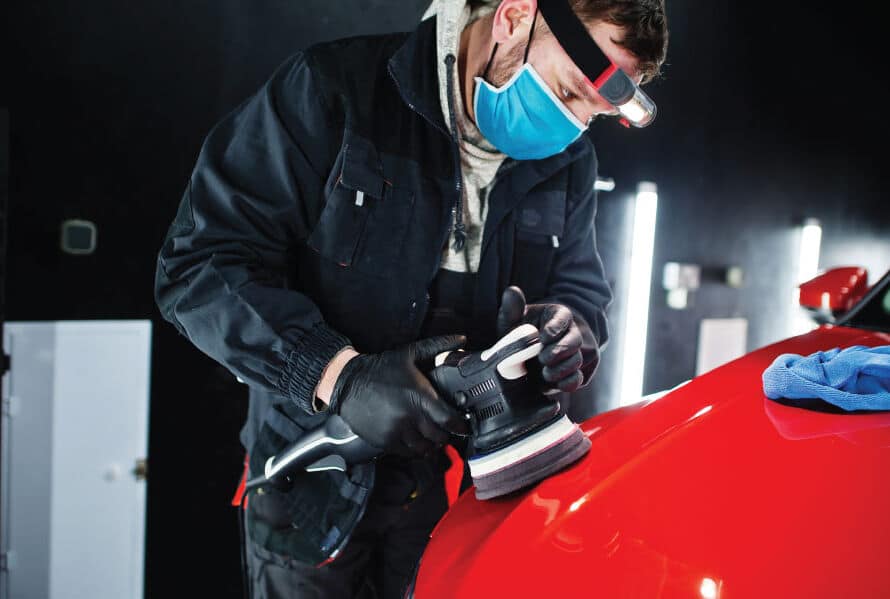 Wax coating Houston TX professional paint protection ceramic wax Race Track Auto Center Westchase
