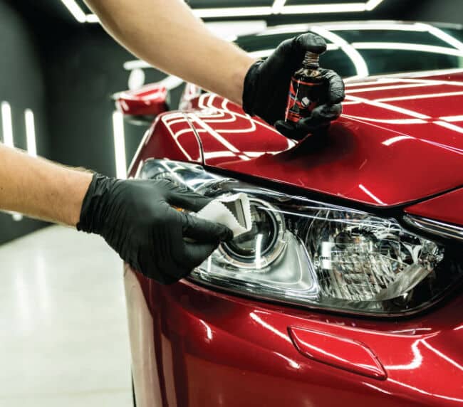 Exterior detailing Houston TX professional paint correction ceramic coating Race Track Auto Center Westchase
