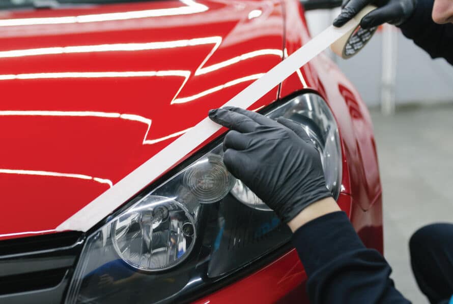 Detallado exterior Houston TX corrección profesional de pintura recubrimiento cerámico Race Track Auto Center Westchase