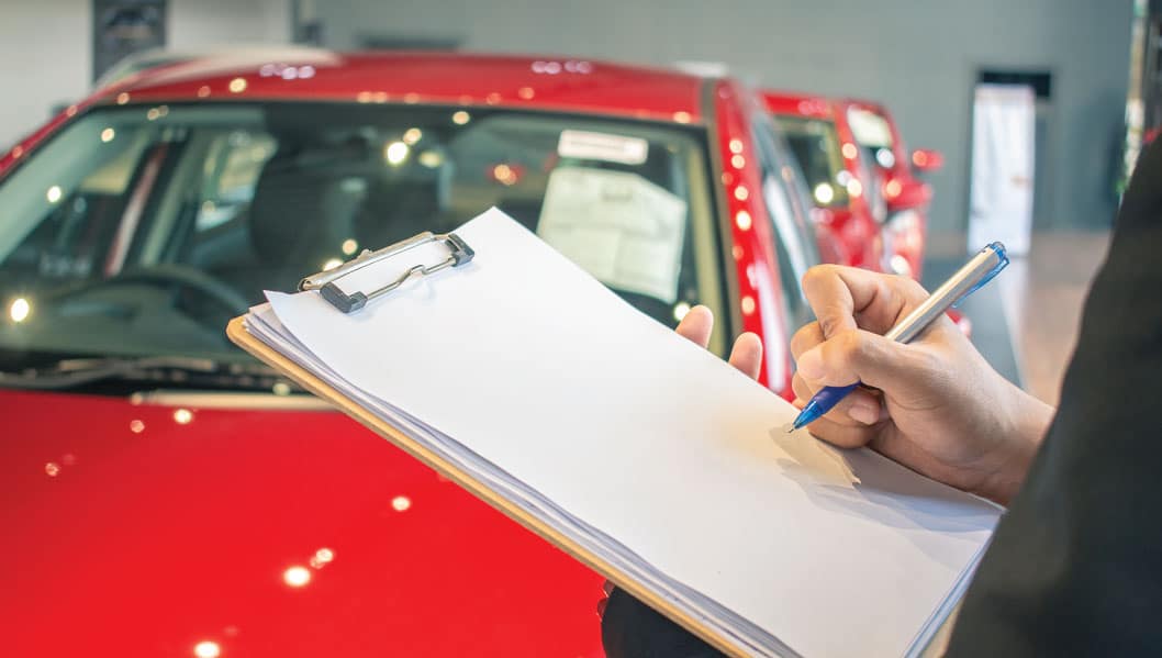 Multi-stage used car inspection process Houston Texas
