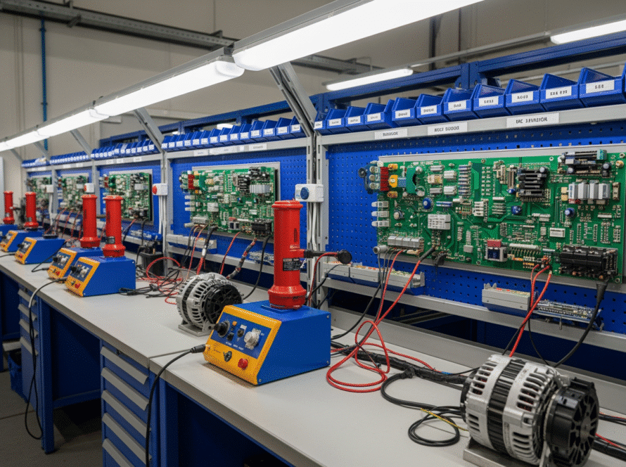 Auto electric repair services Houston Texas EV diagnostic center