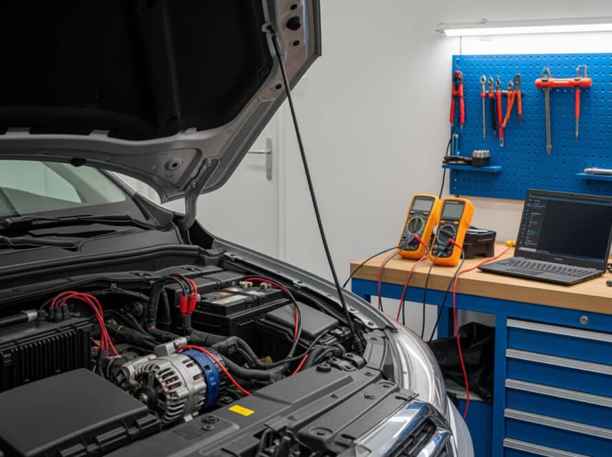 Auto electrical repair shop near me service technician Houston Texas electrical