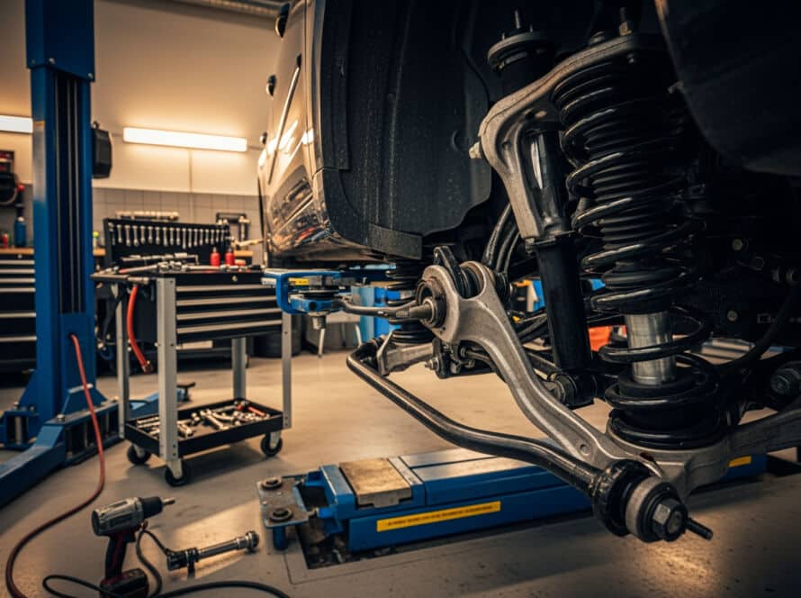 Auto suspension shop near me service technician Houston Texas repair