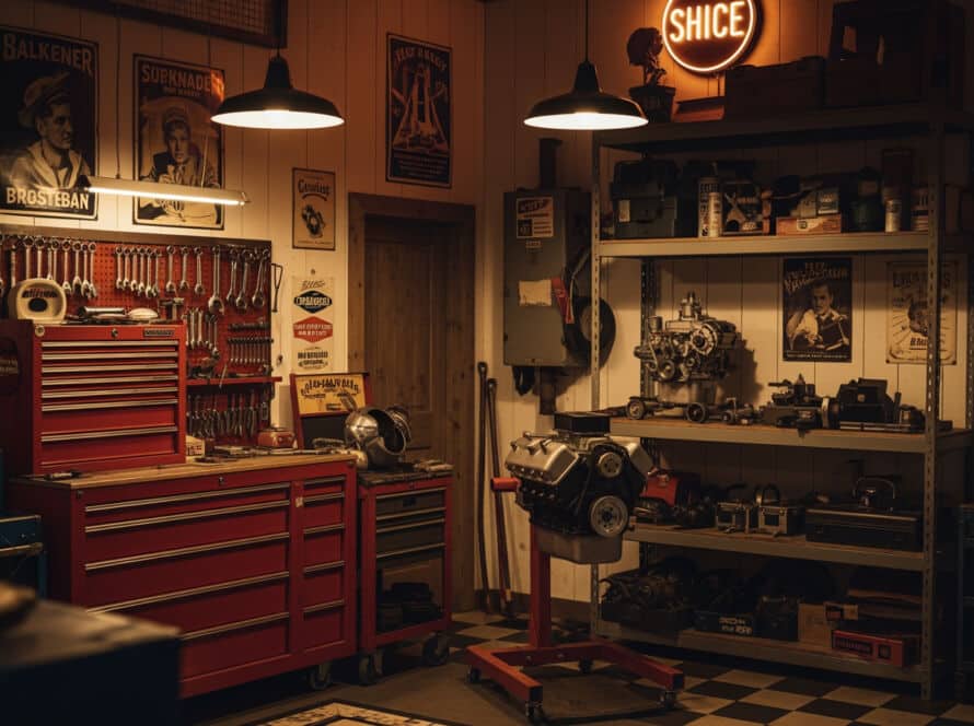 Auto repair service technician Houston Texas classic auto shop