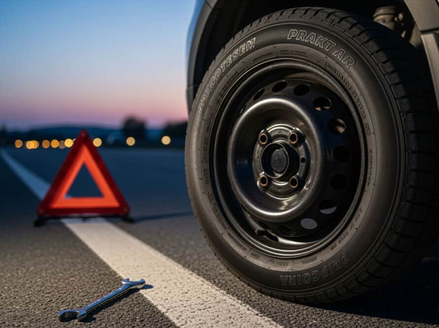 Spare tire safety service technician Houston Texas auto center