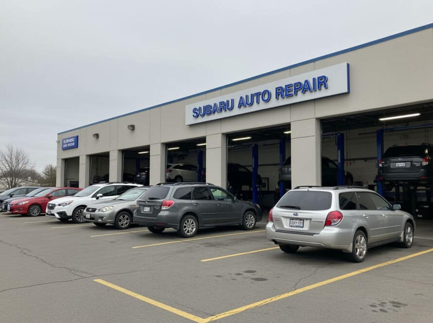 Subaru auto repair service technician Houston Texas auto shop