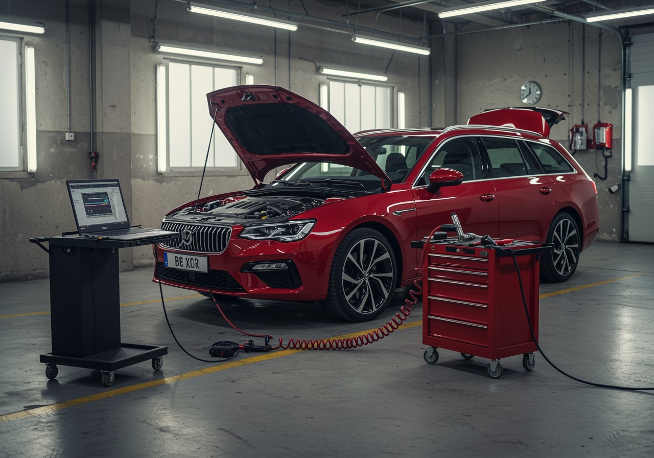 Multi-stage Audi service process Houston Texas