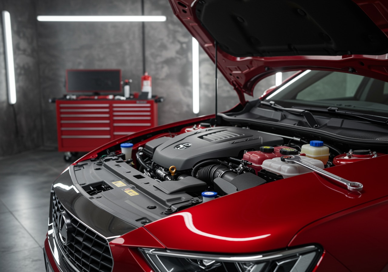 Audi auto shop restoration process Houston Texas auto center