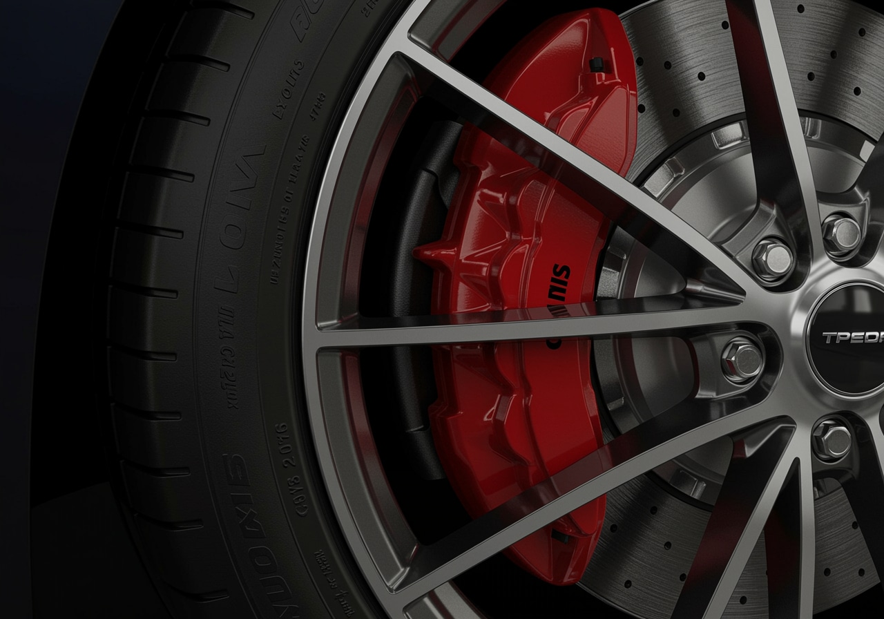Run flat tire replacement results at Race Track Auto Center Professional run flat tire service Houston Texas