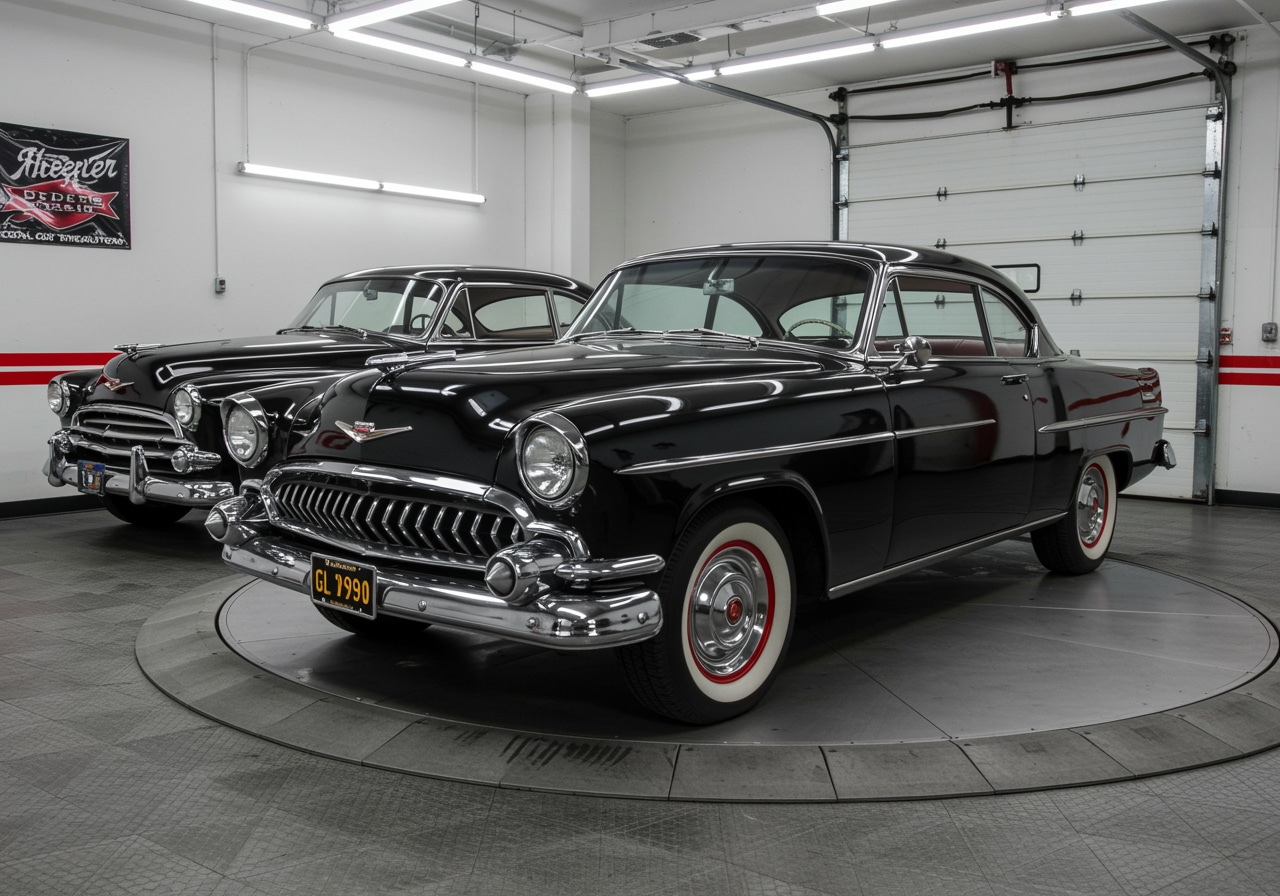 Classic car body restoration process Houston Texas vintage auto shop