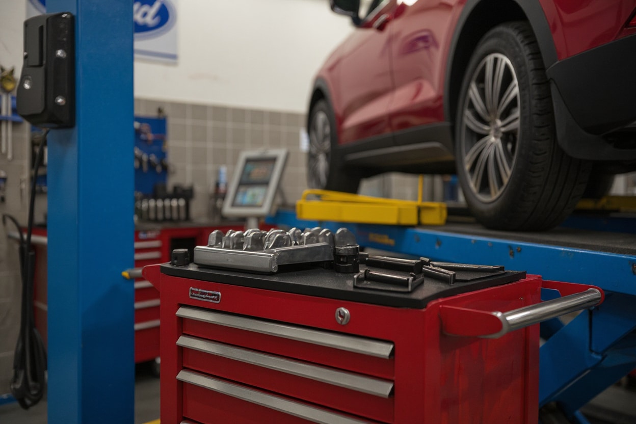 Before after Ford service transformation Houston Texas