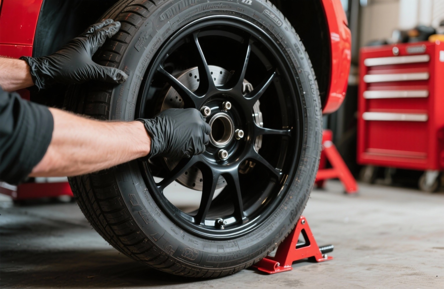 Tire alignment service time and precision results Tire alignment service time results Houston Texas