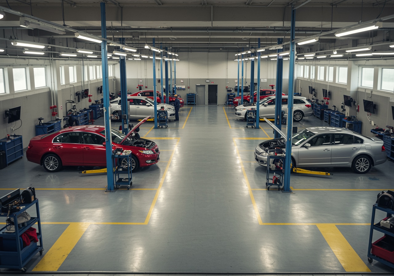 Before after Toyota service transformation Houston Texas