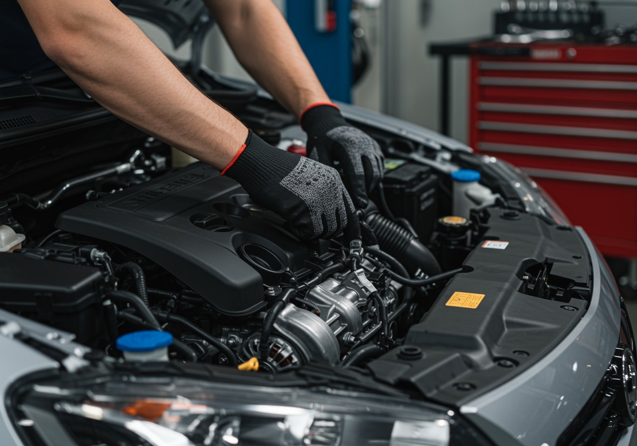 Multi-stage Toyota service process Houston Texas