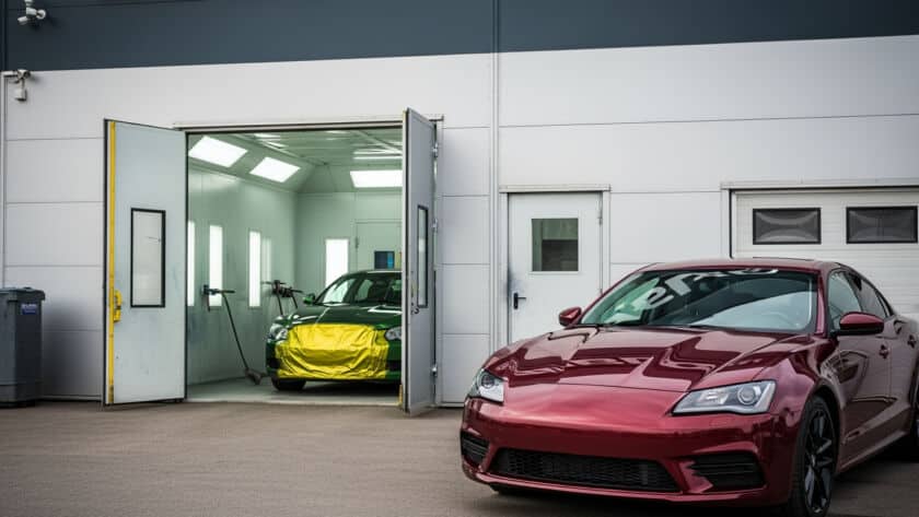 Best auto paint shop near me Houston Texas automotive painting center