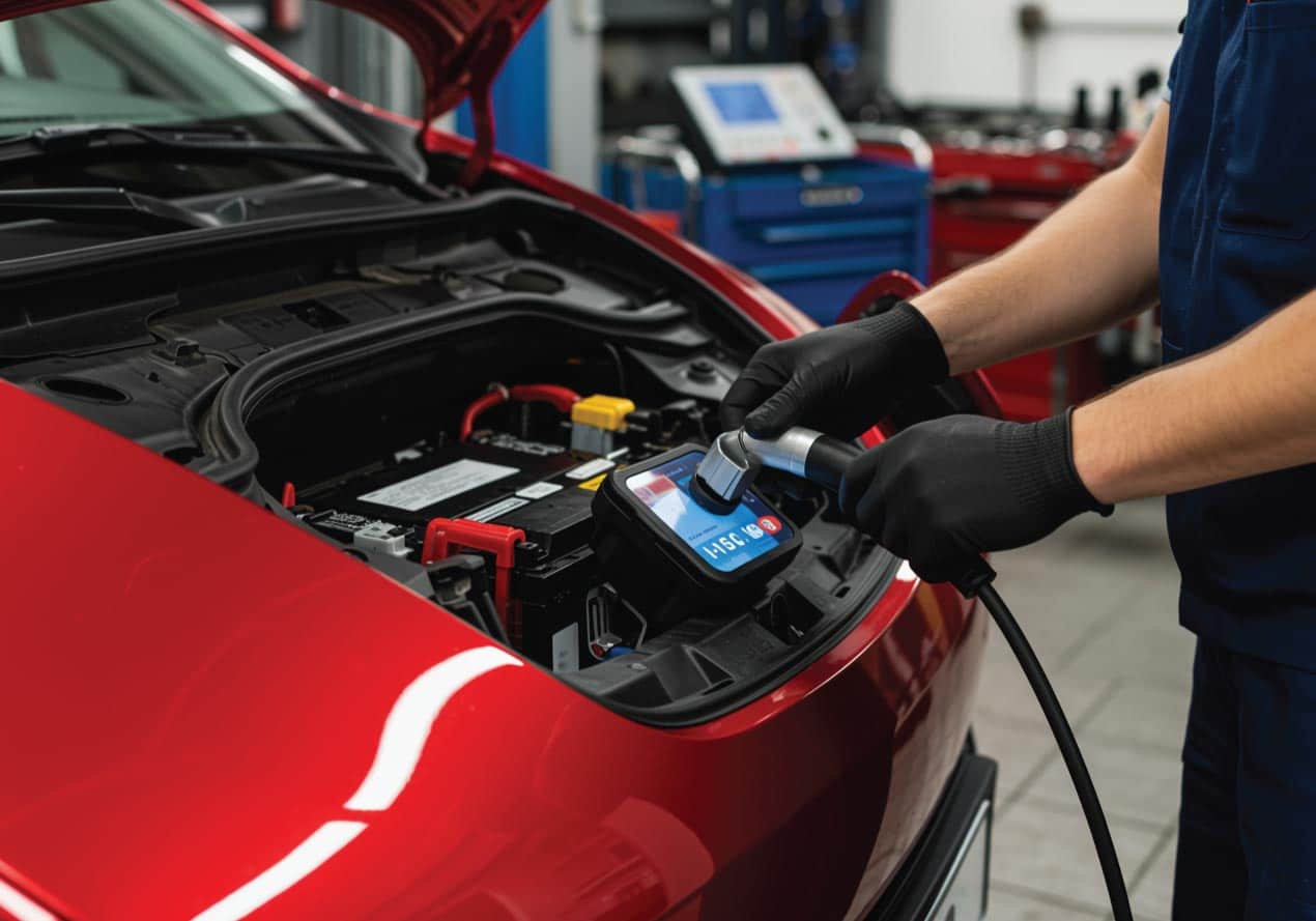 Before after electric vehicle optimization Houston Texas