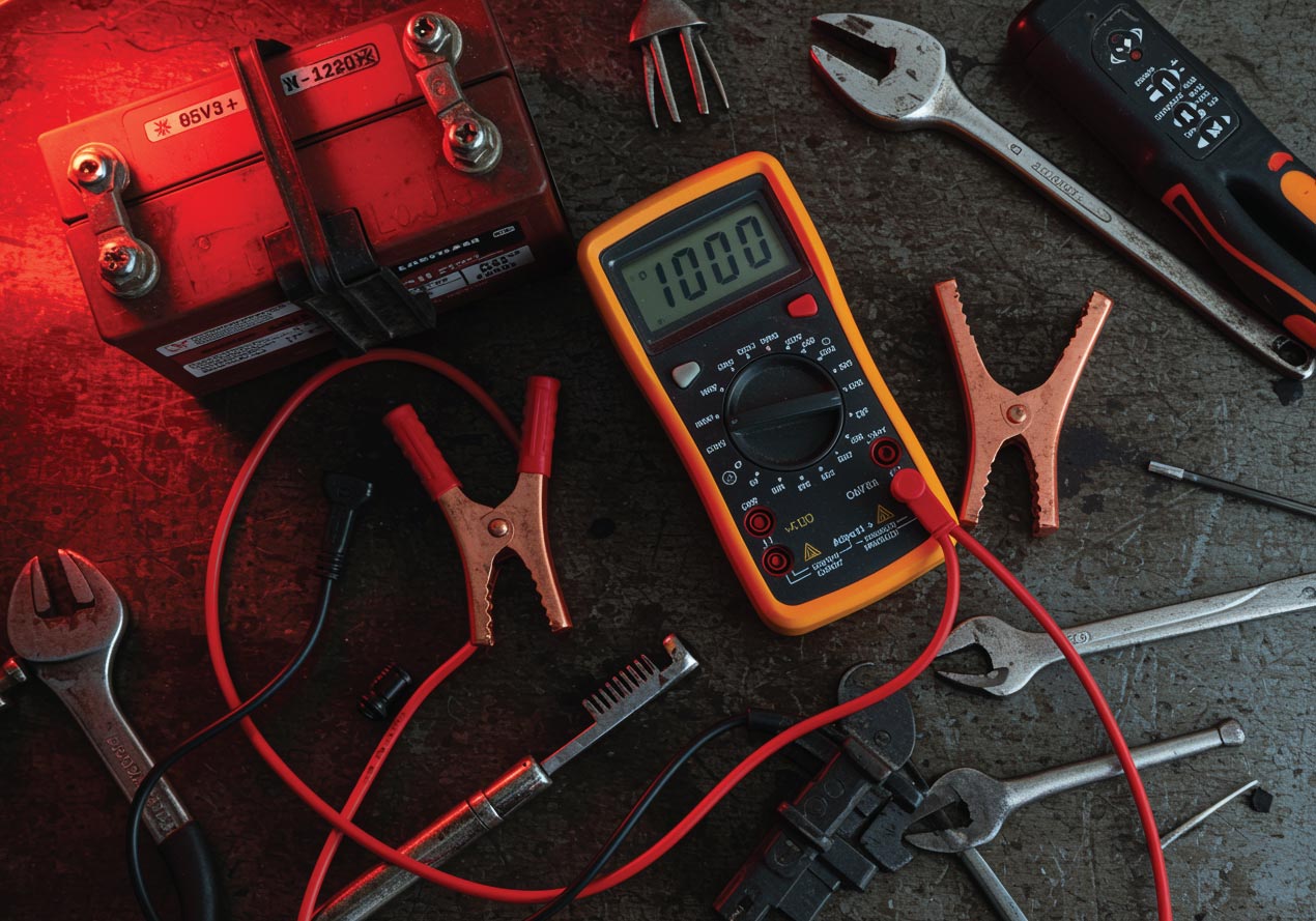 Multi-stage auto electrical repair process Houston Texas