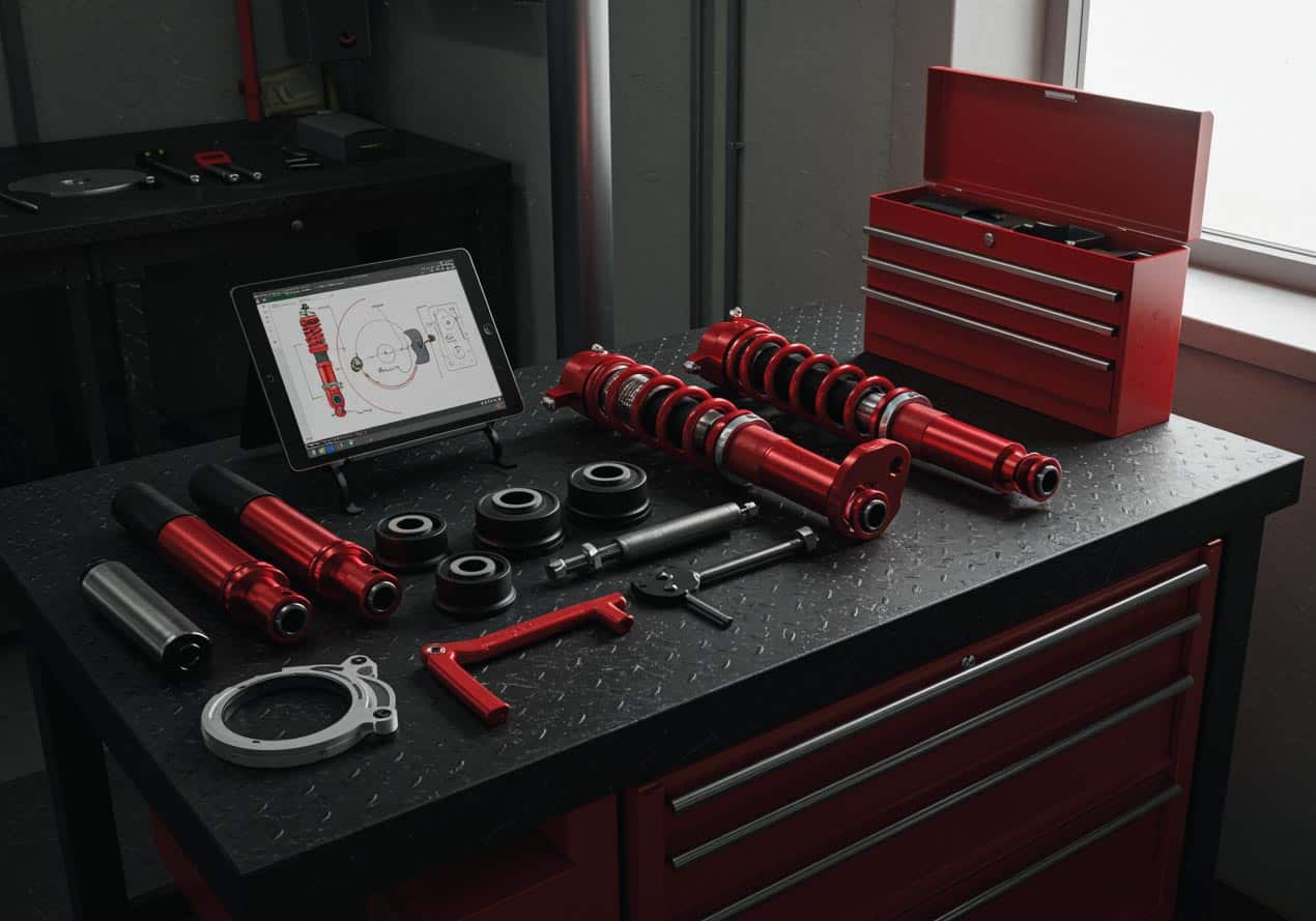 Multi-stage suspension repair process Houston Texas