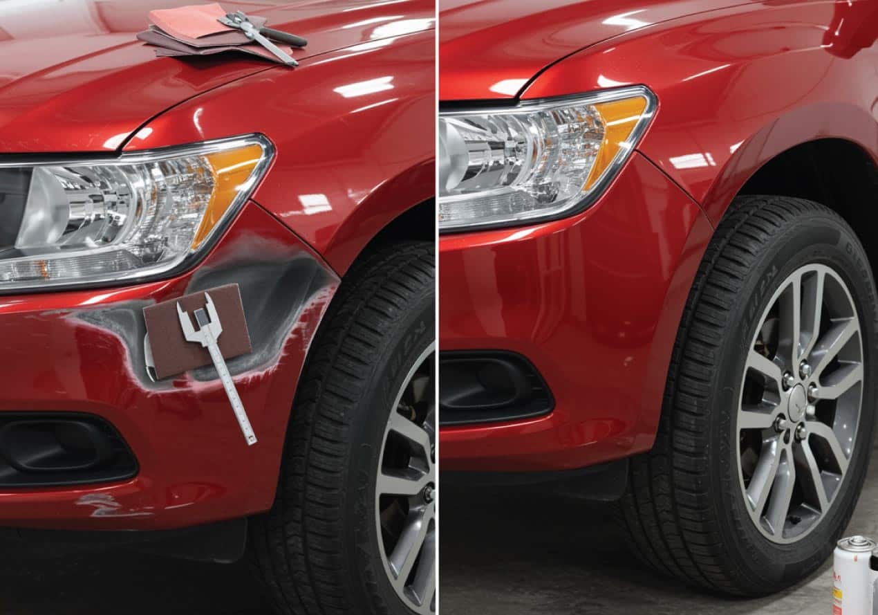 Professional GMC paint matching technology GMC paint matching process Houston Texas commercial
