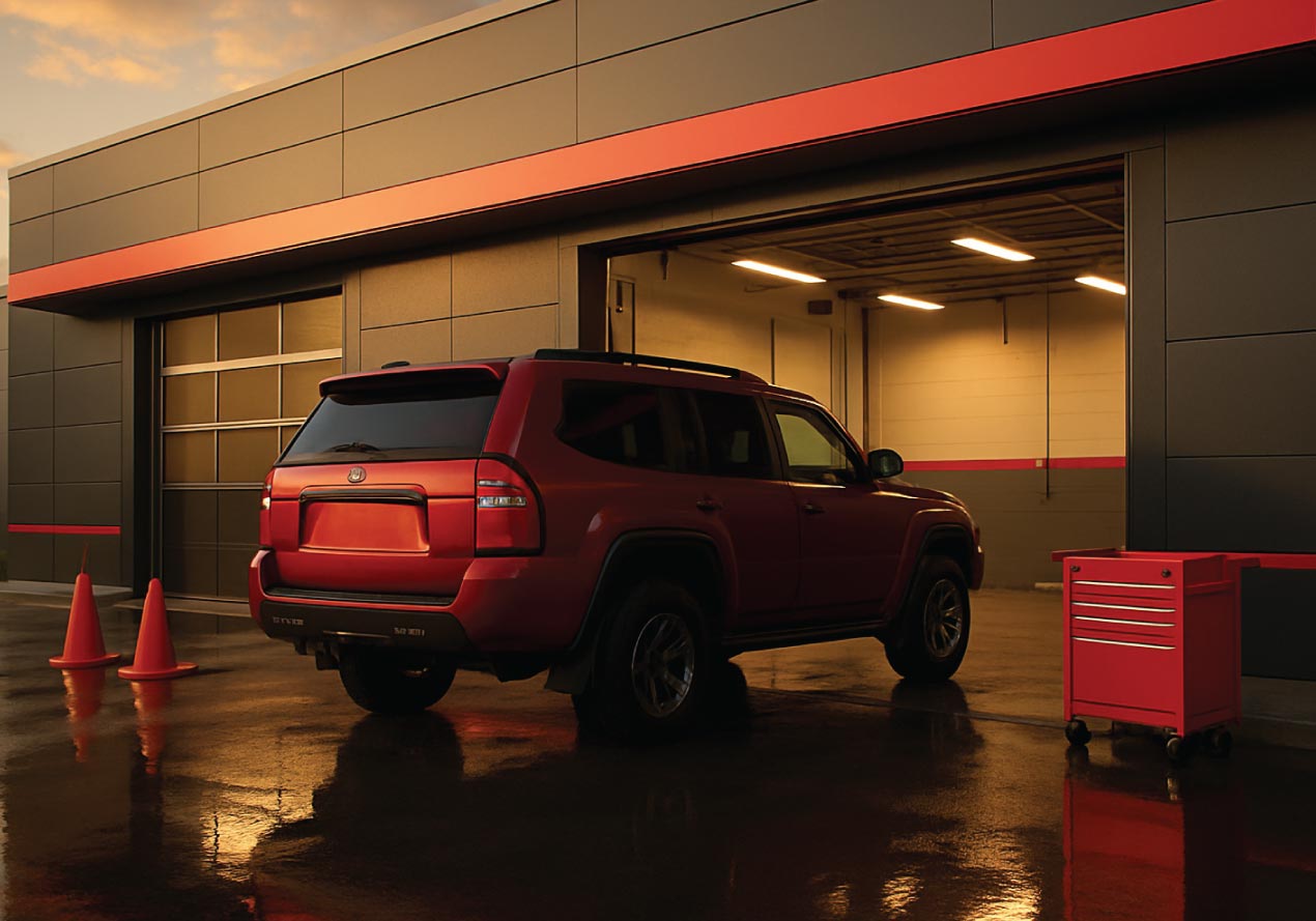 Jeep repair restoration process Houston Texas auto center
