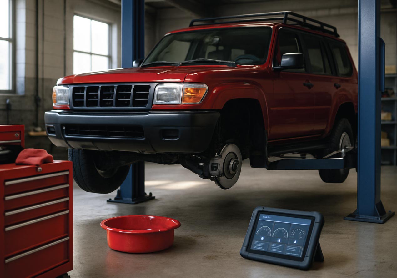 Before after Jeep repair transformation Houston Texas