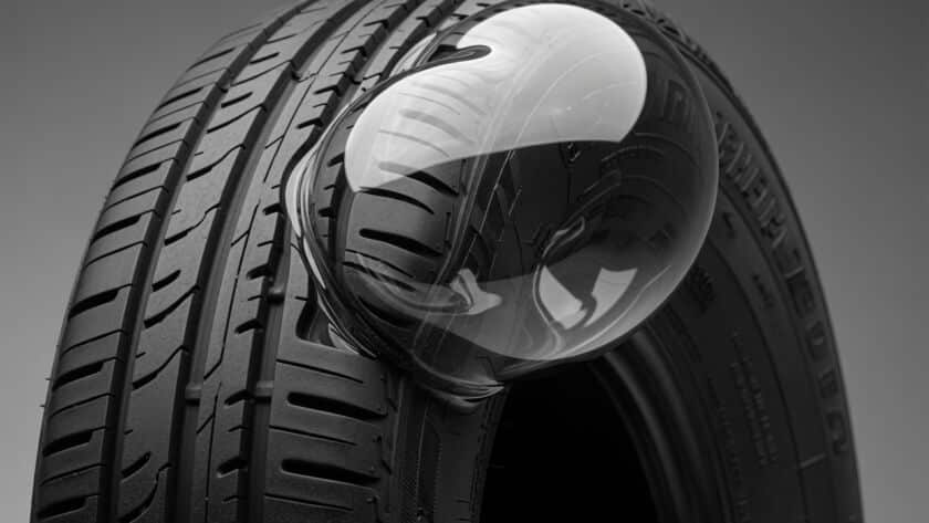 Bubble on tire emergency repair services Houston Texas auto shop