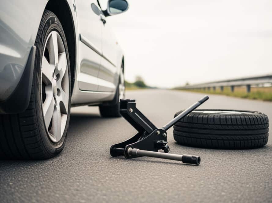 Can I drive on flat tire emergency repair services Houston Texas auto shop