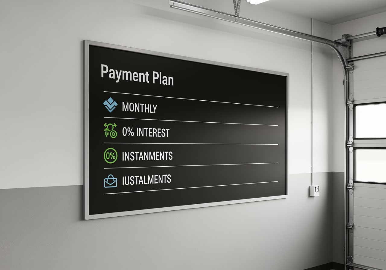 Professional auto body repair payment plan demonstration Multi-stage auto body repair process with payment plan options Houston Texas