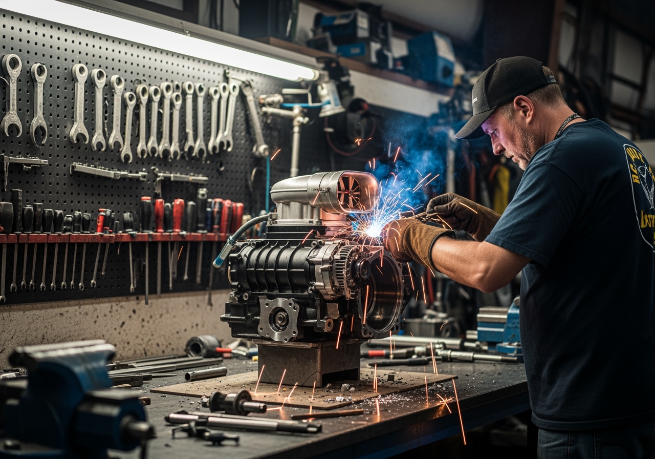 Before after custom auto modification Houston Texas