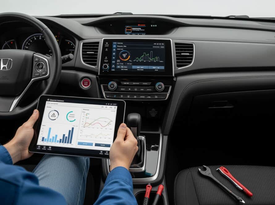 Honda auto repair service technician Houston Texas auto shop