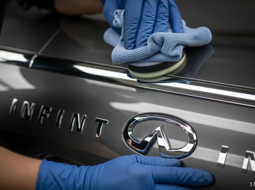 Infiniti auto repair shop technician Houston Texas luxury service