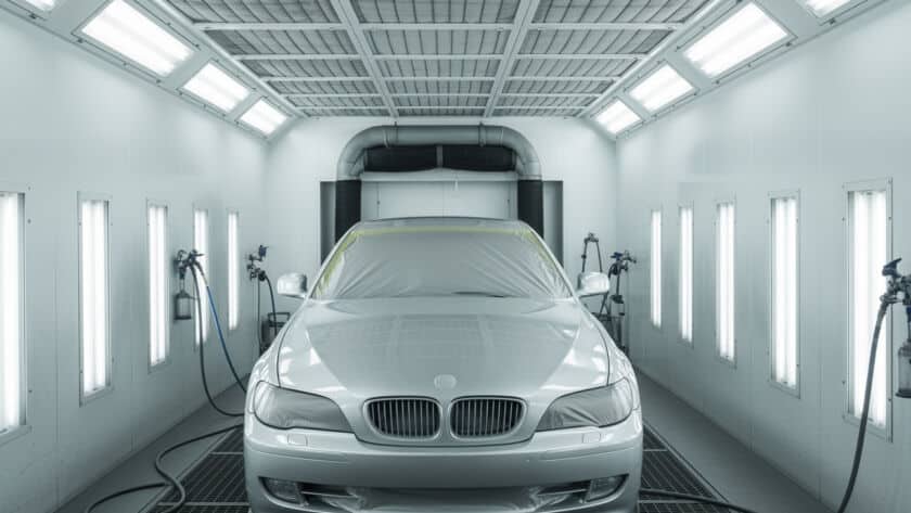 BMW auto body shop Houston Texas professional collision repair luxury vehicle restoration service center