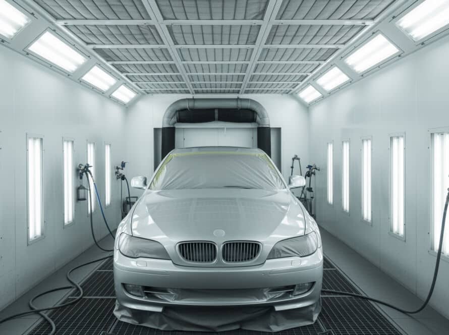 BMW auto body shop Houston Texas professional collision repair luxury vehicle restoration service center
