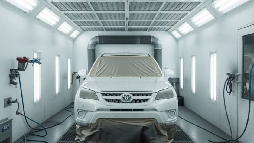 Toyota auto body shop Houston Texas professional collision repair reliable vehicle restoration service center