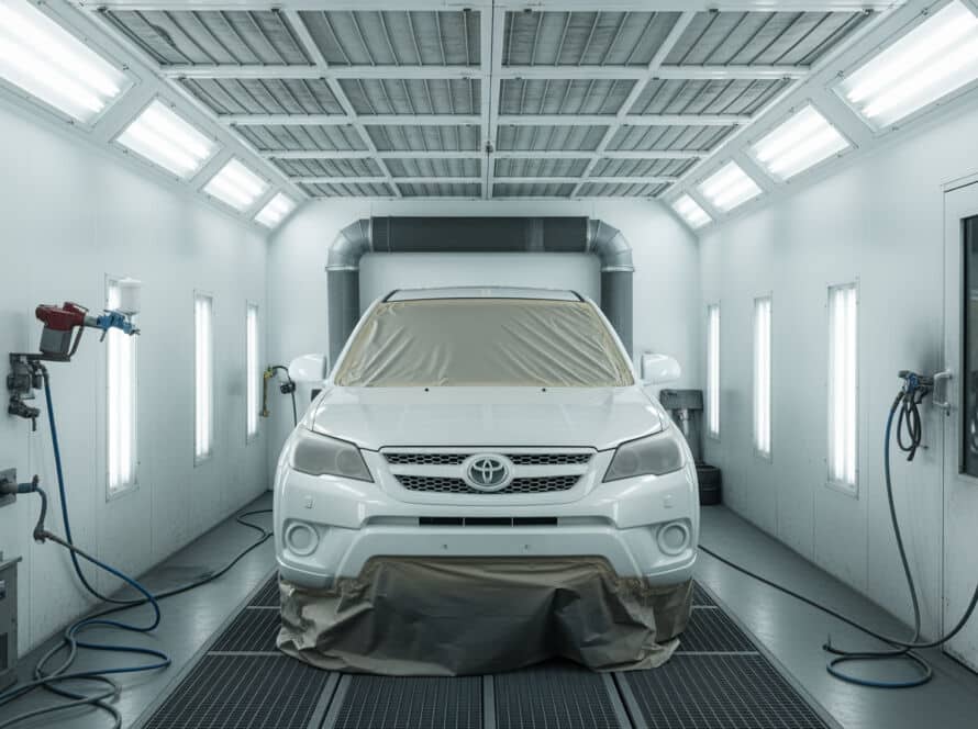 Toyota auto body shop Houston Texas professional collision repair reliable vehicle restoration service center