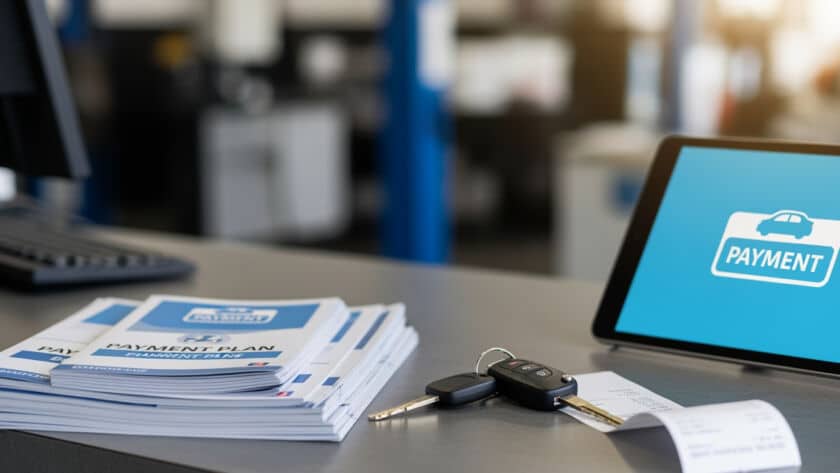 Auto repair payment plans Houston Texas automotive financing options professional service center