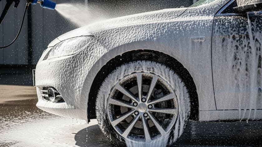 Car detail exterior services Houston Texas automotive detailing center professional paint correction ceramic coating