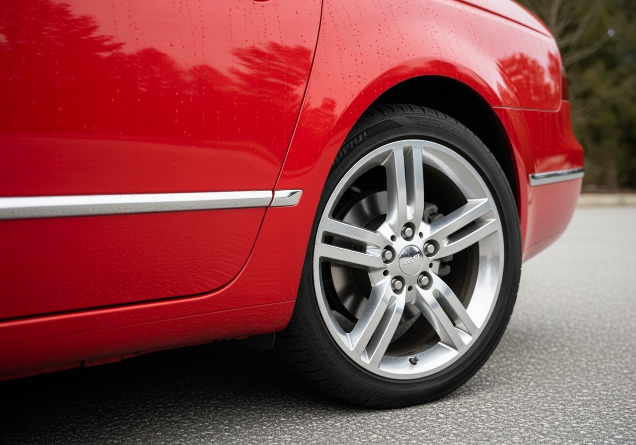 Professional equipment for car exterior detailing near me at Race Track Auto Center's Houston facility