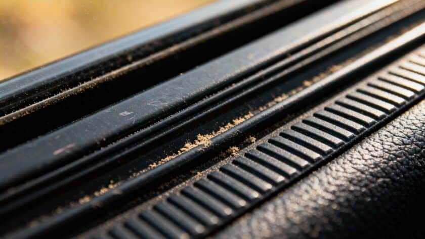 Exterior trim detailing Houston Texas automotive plastic chrome restoration service professional technician