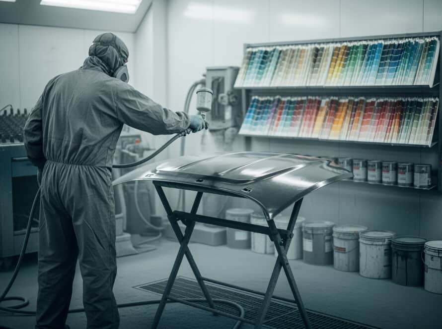 Ford auto body repair Houston Texas automotive collision repair center professional restoration service