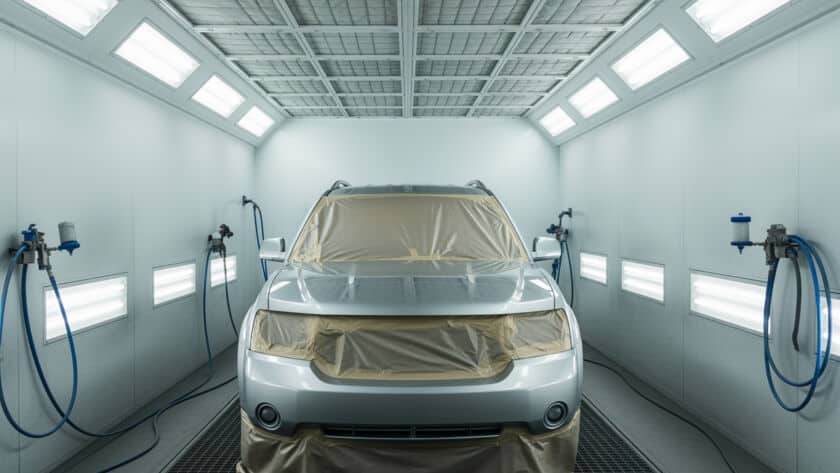 Ford auto body shop near me Houston Texas professional collision repair Ford vehicle restoration service center