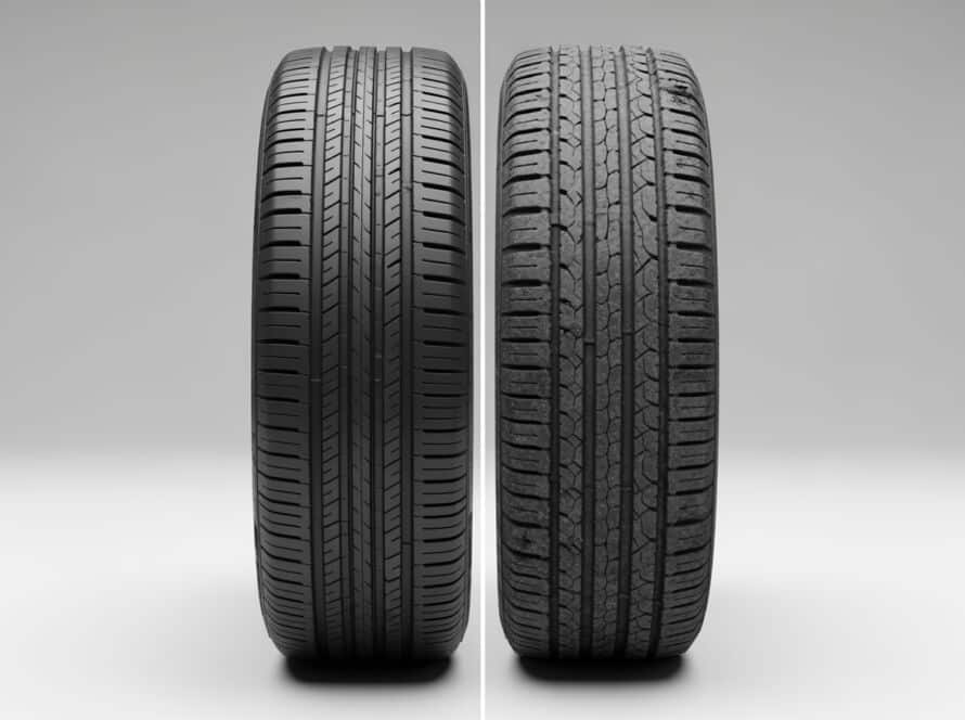 Tire dry rot repair service technician Houston Texas auto shop