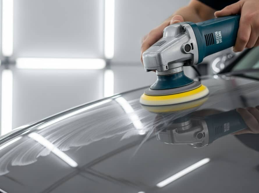 What does exterior car detailing include professional services paint correction polishing washing protection Houston