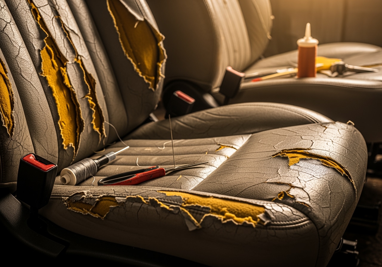 Auto seat repair service