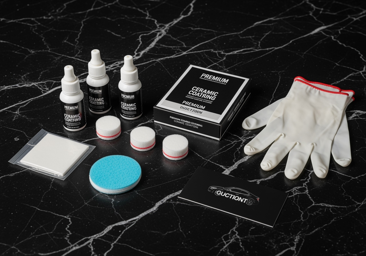 Exterior car detailing kit